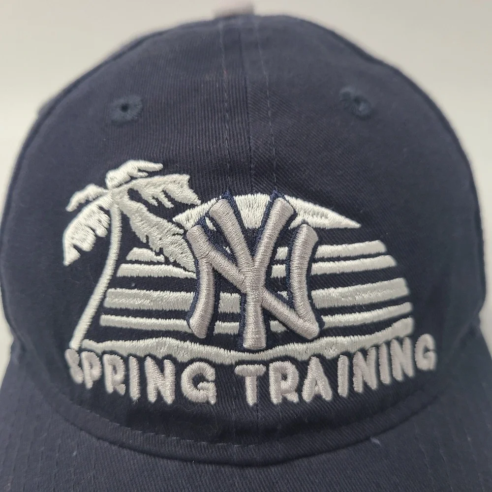Youth New York Yankees Hat Strapback New Era 9Twenty Blue MLB Spring‎ Training